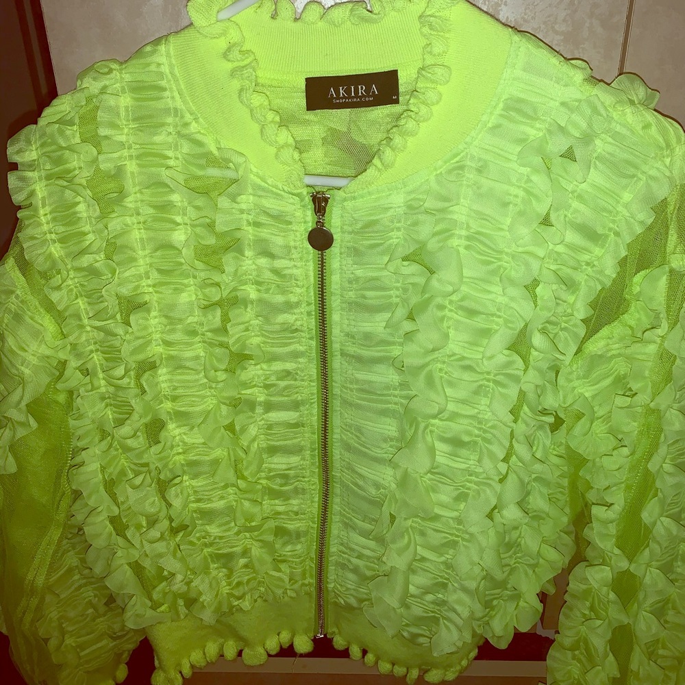 COPY - Neon green jacket